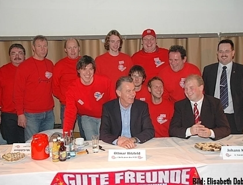 Hitzfeld Besuch — Foto