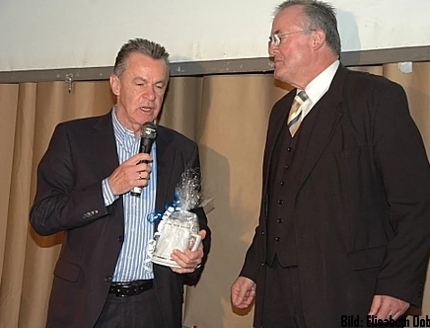 Hitzfeld Besuch — Foto