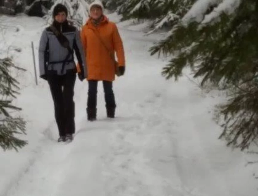 Winterwanderung — Foto