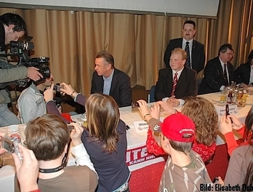 Hitzfeld Besuch — Foto