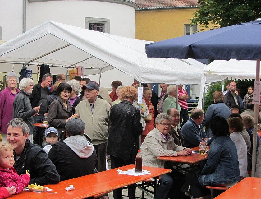 Wiedererhebung Stadt Vohenstrauss — Foto