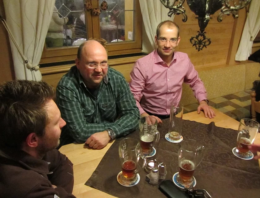 FCB Brauereibesichtigung Schlammersdorf — Foto