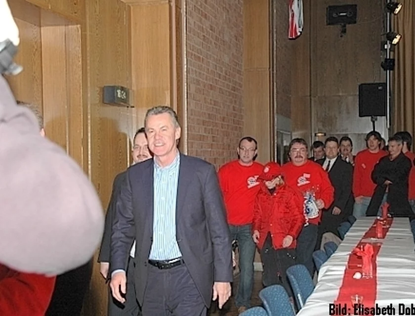 Hitzfeld Besuch — Foto