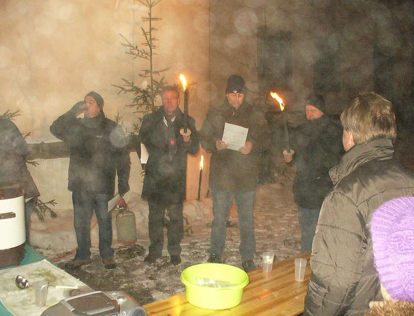 FCB Weihnachtsfeier — Foto