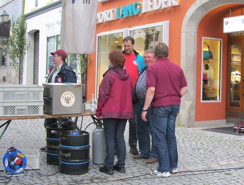 Wiedererhebung Stadt Vohenstrauss — Foto