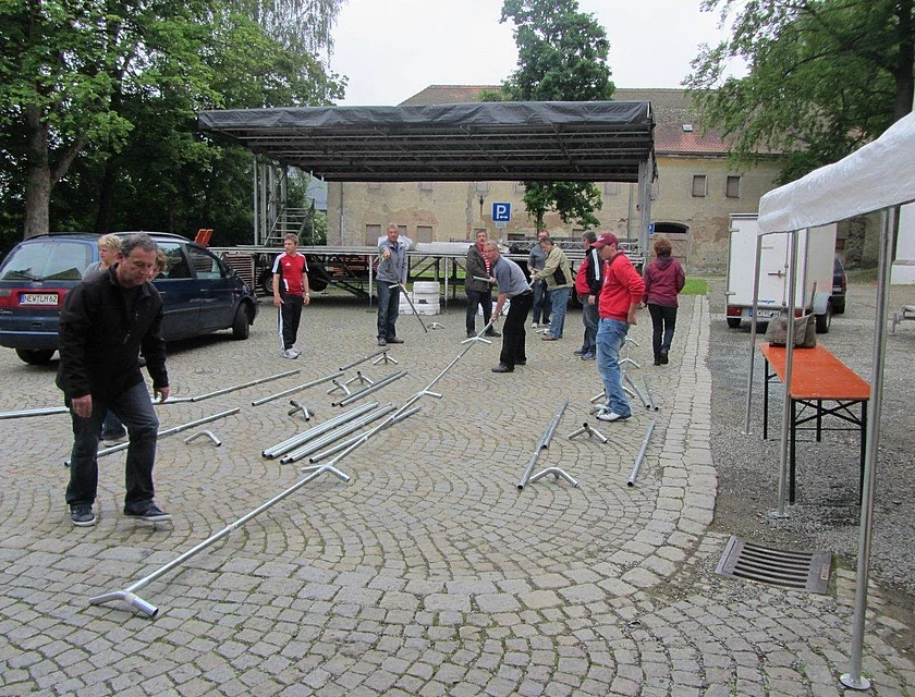 Wiedererhebung Stadt Vohenstrauss — Foto