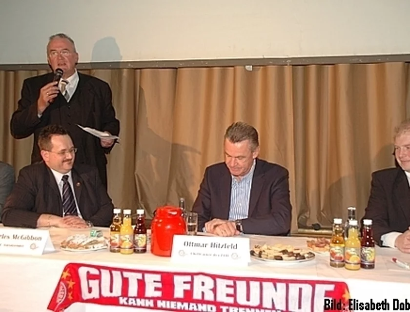 Hitzfeld Besuch — Foto