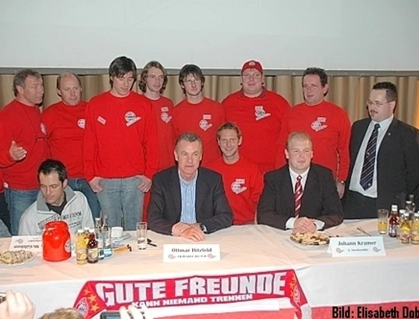 Hitzfeld Besuch — Foto