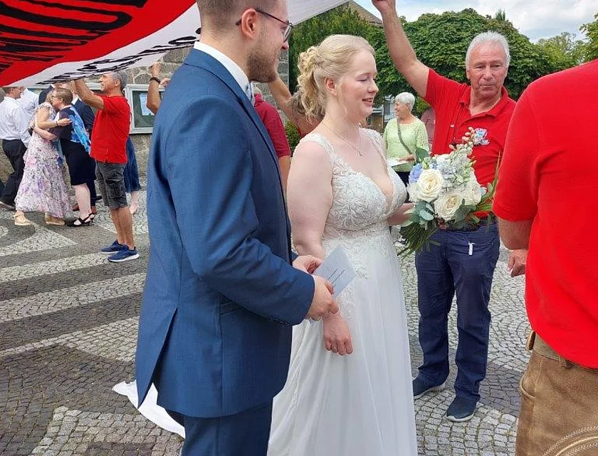 Hochzeit Meier Christoph Und Eli — Foto