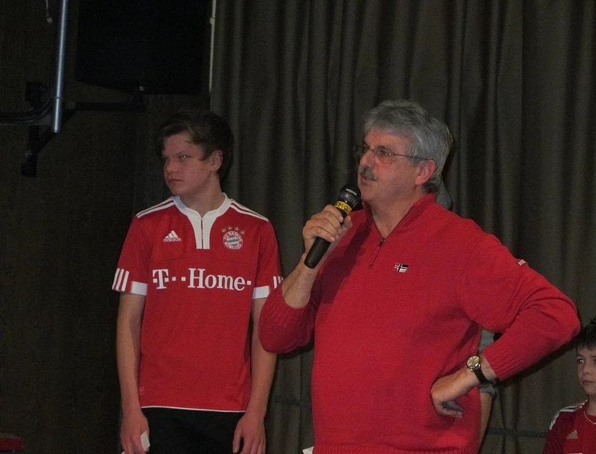 FCB Boateng Besuch — Foto