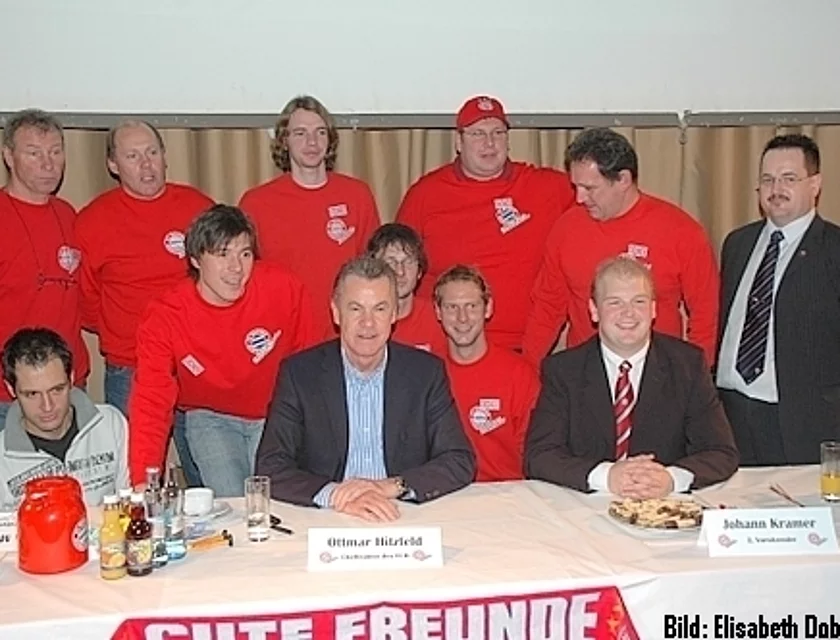 Hitzfeld Besuch — Foto