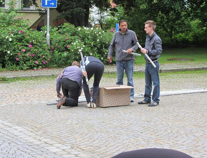Wiedererhebung Stadt Vohenstrauss — Foto