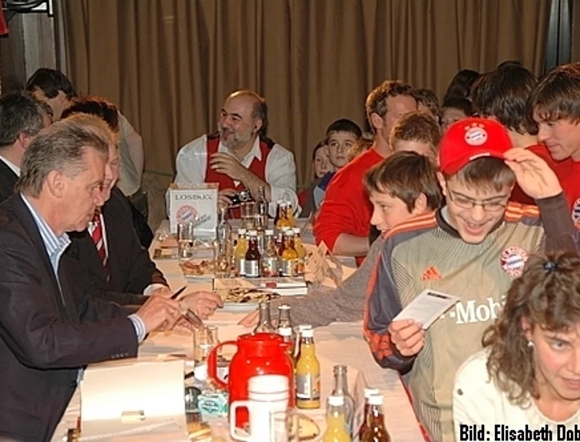 Hitzfeld Besuch — Foto