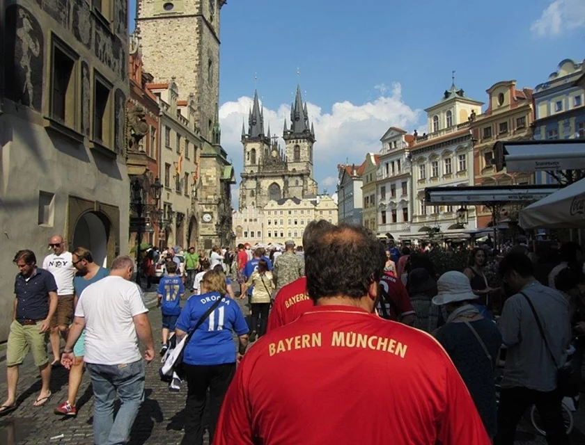 Supercup Prag Bayern Chelsea — Foto