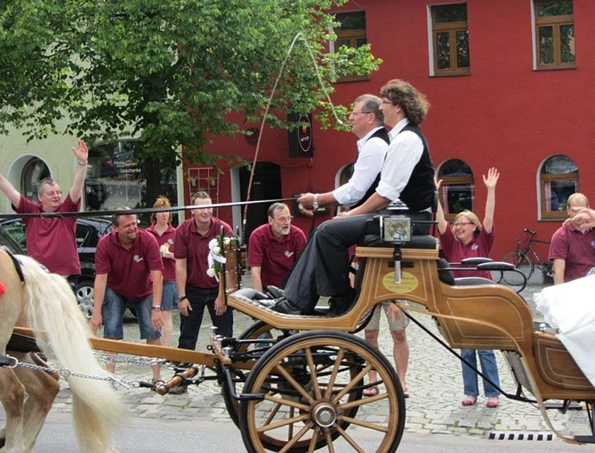 FCB Spalier Eiber — Foto