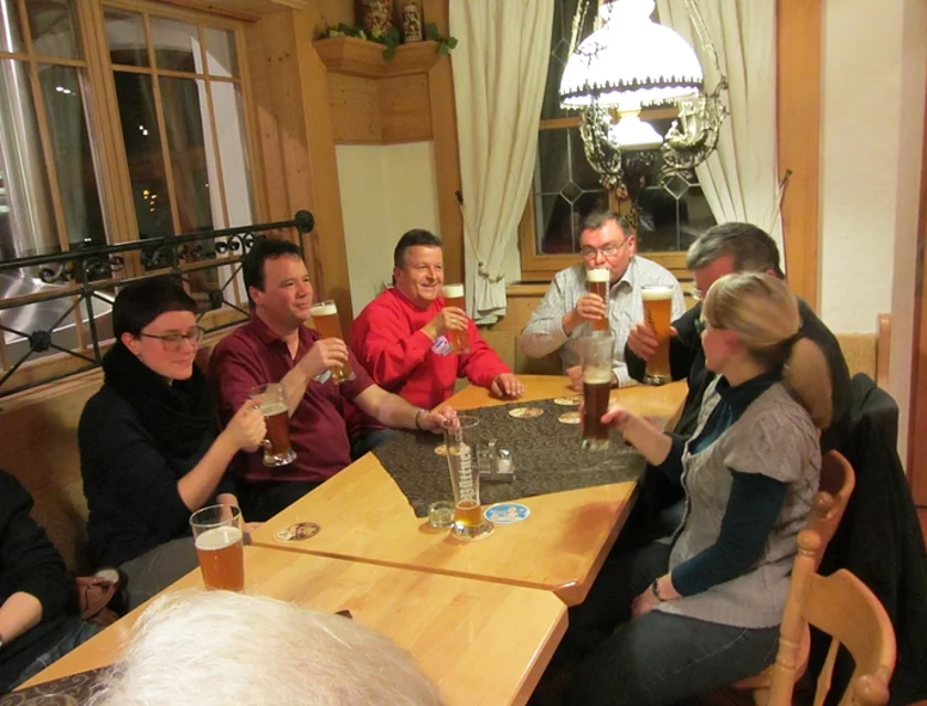 FCB Brauereibesichtigung Schlammersdorf — Foto