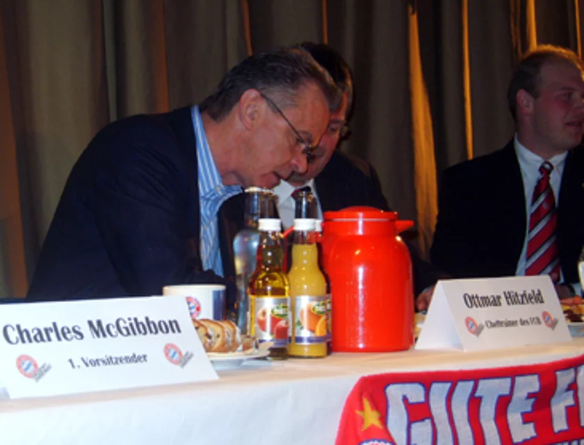 Hitzfeld Besuch — Foto