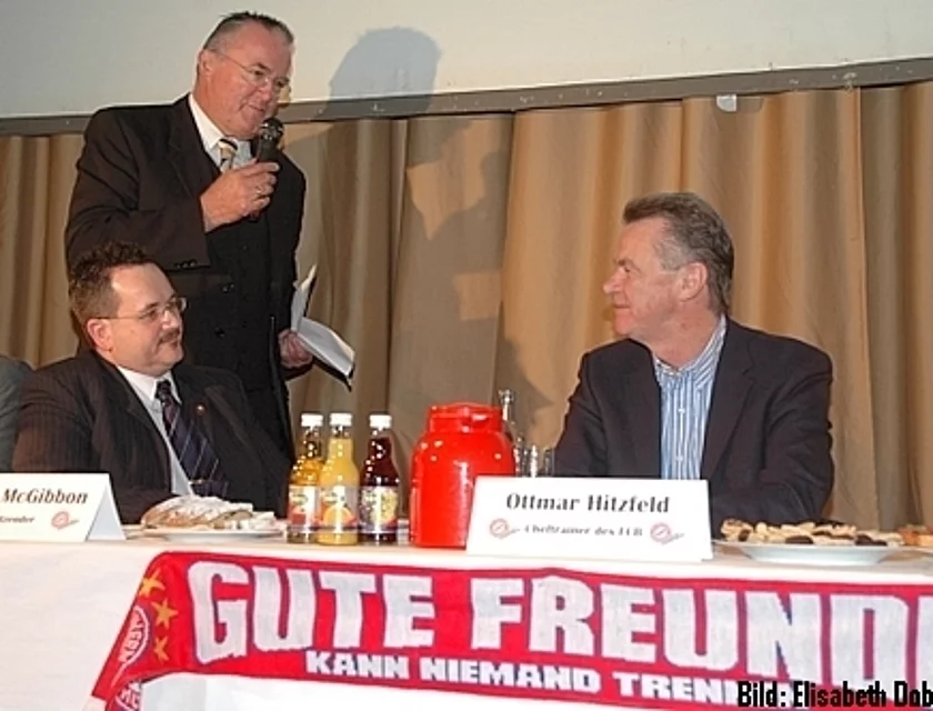 Hitzfeld Besuch — Foto