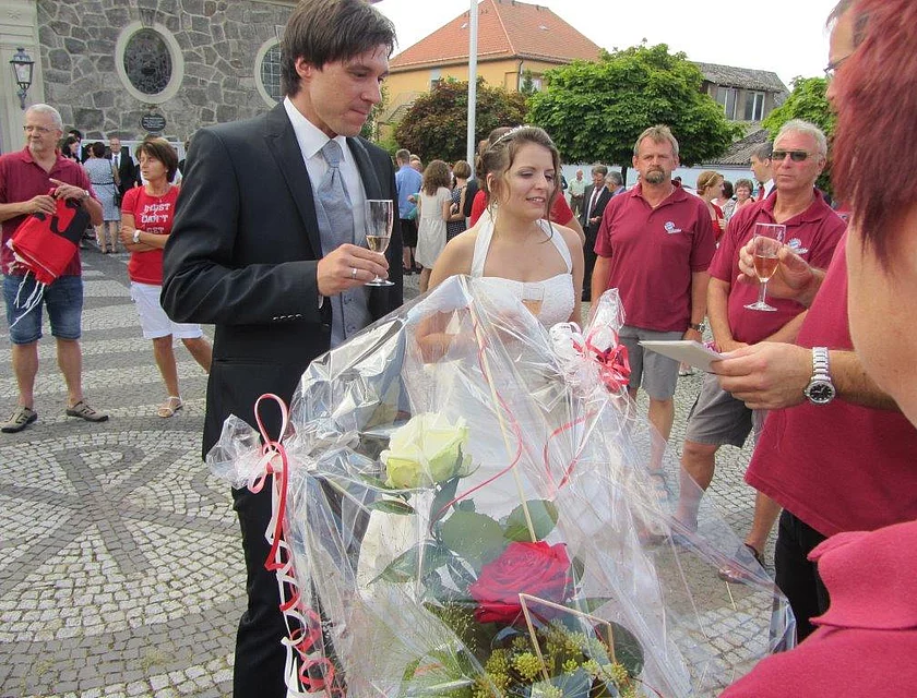 Spalierstehen Raab Tobias — Foto