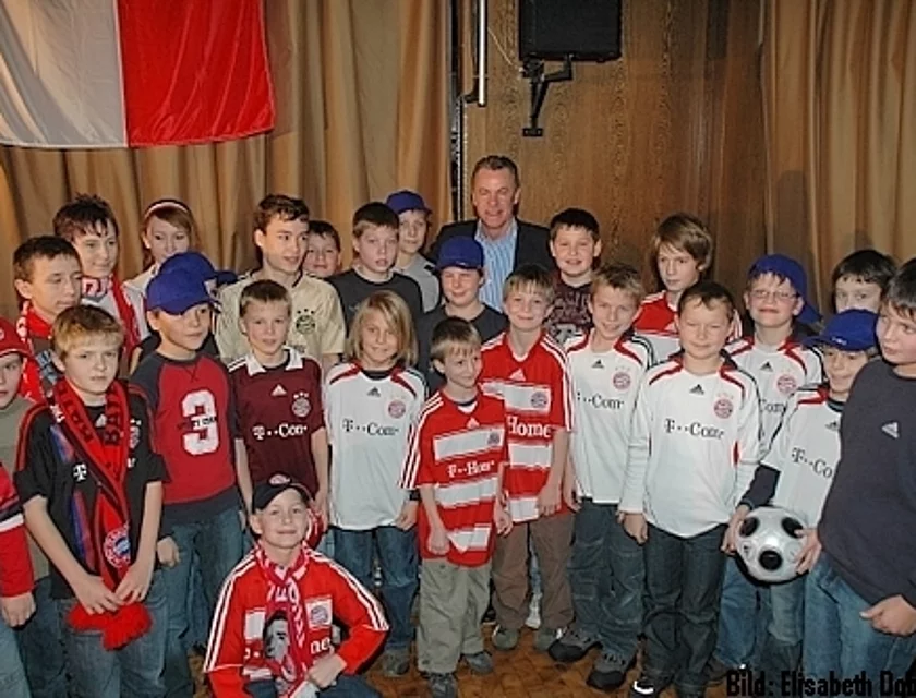 Hitzfeld Besuch — Foto