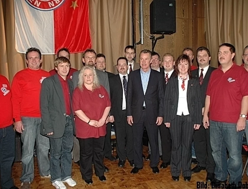 Hitzfeld Besuch — Foto