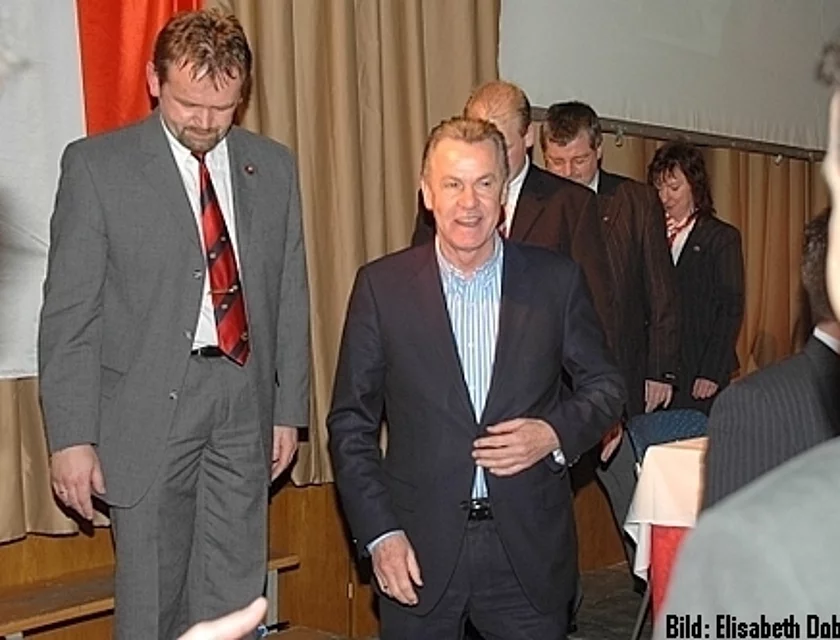 Hitzfeld Besuch — Foto