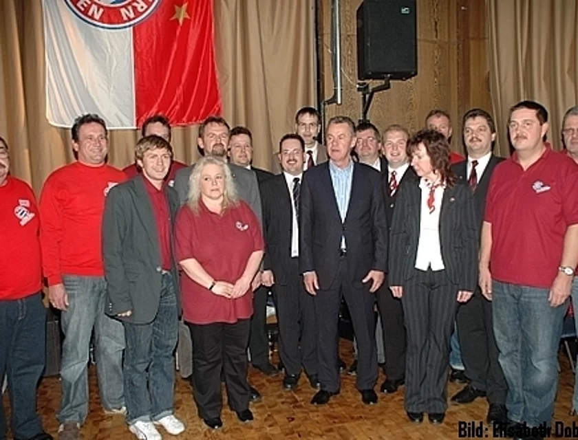 Hitzfeld Besuch — Foto