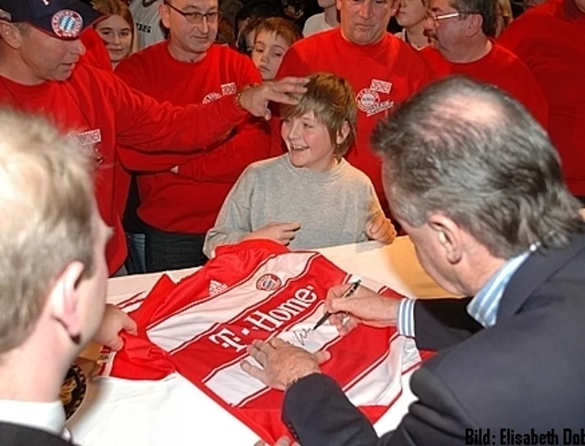 Hitzfeld Besuch — Foto