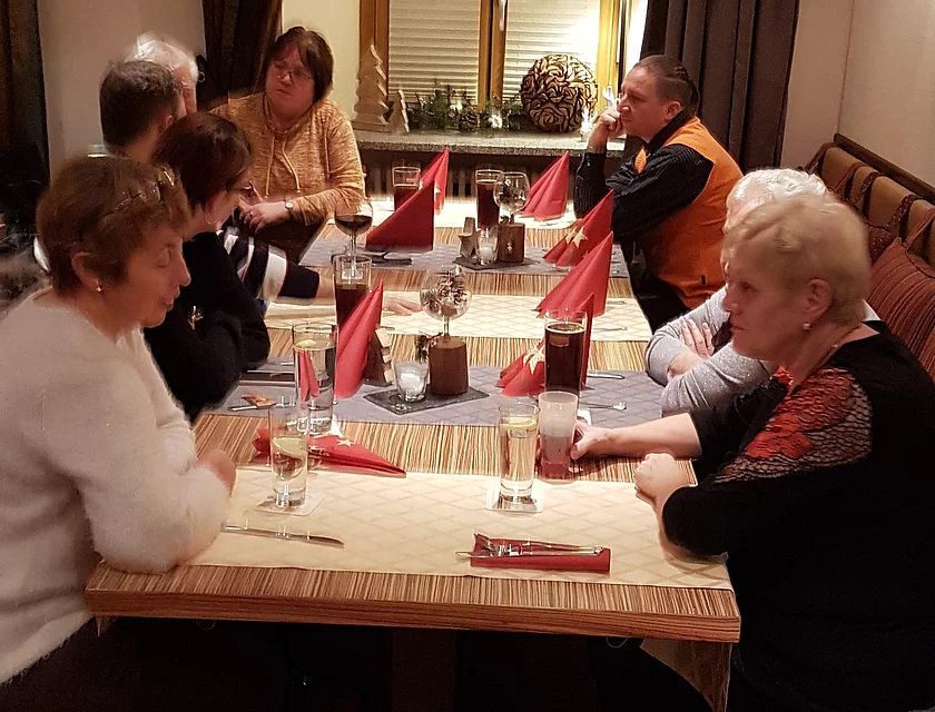 Weihnachtsfeier — Foto
