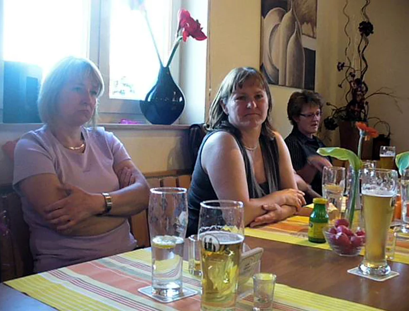 Frauenwanderung — Foto