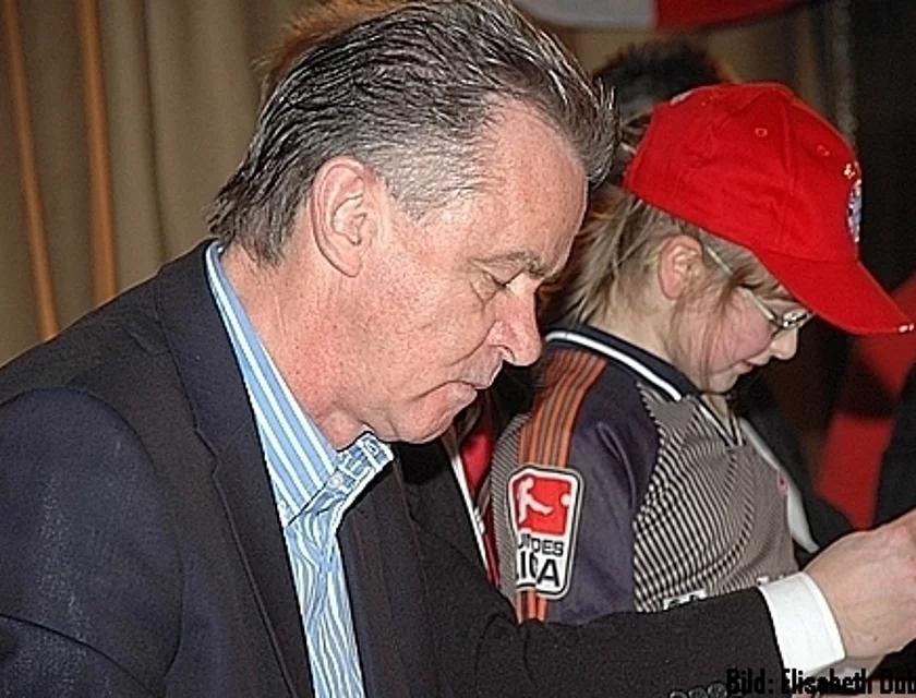 Hitzfeld Besuch — Foto