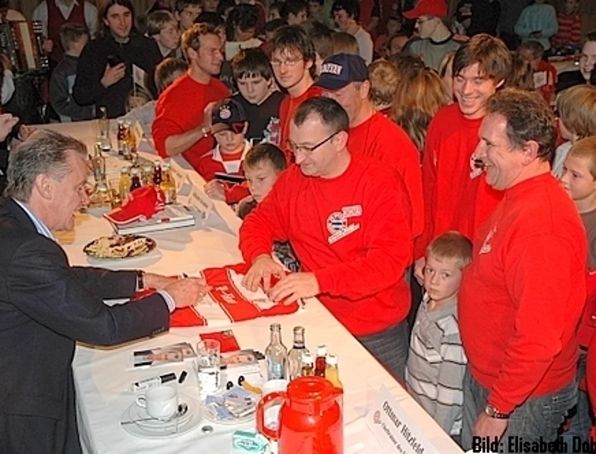 Hitzfeld Besuch — Foto