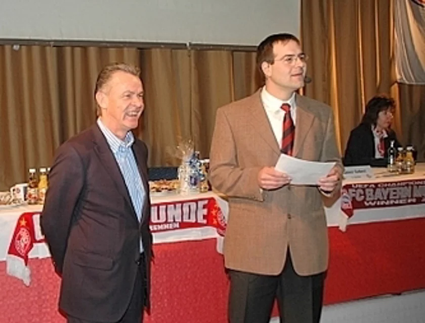 Hitzfeld Besuch — Foto