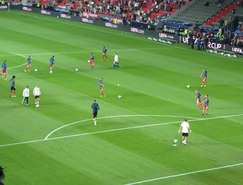 Supercup Prag Bayern Chelsea — Foto