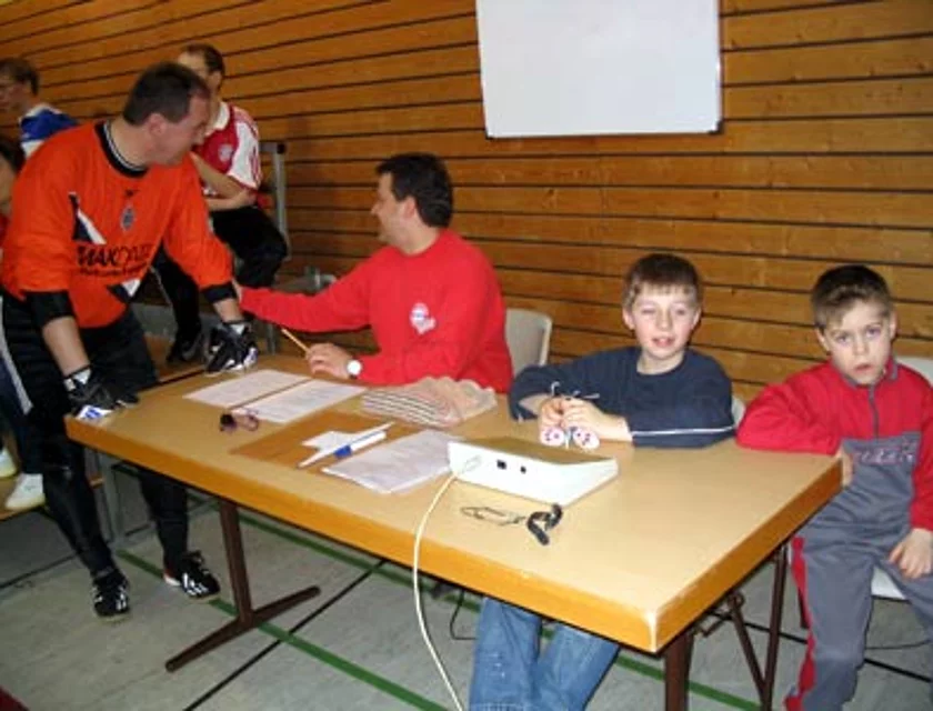 Hallenturnier — Foto