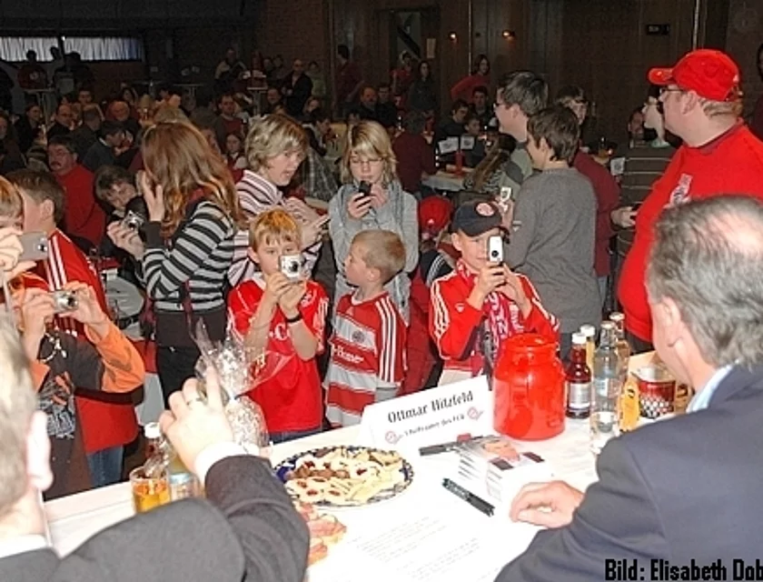 Hitzfeld Besuch — Foto