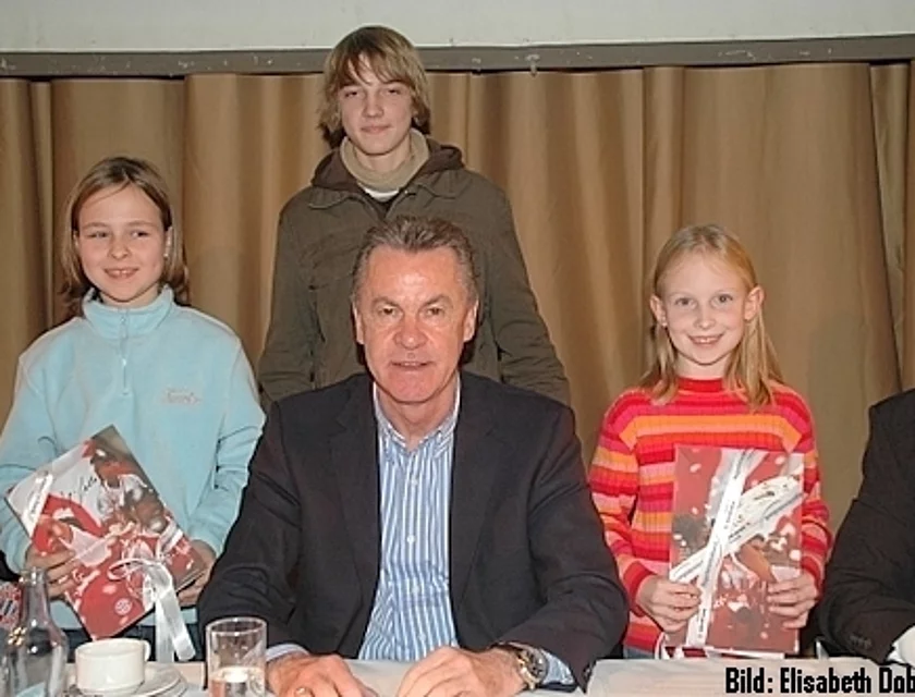 Hitzfeld Besuch — Foto