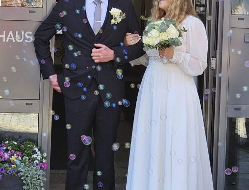 Hochzeit McGibbon Ertl — Foto