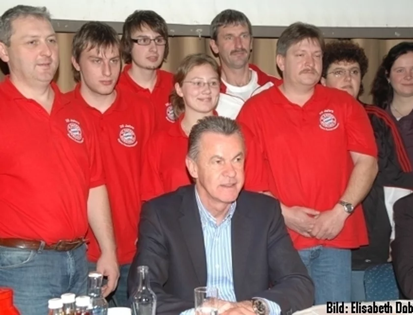Hitzfeld Besuch — Foto