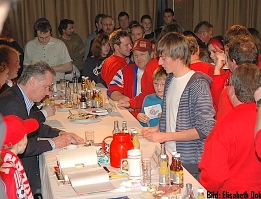 Hitzfeld Besuch — Foto