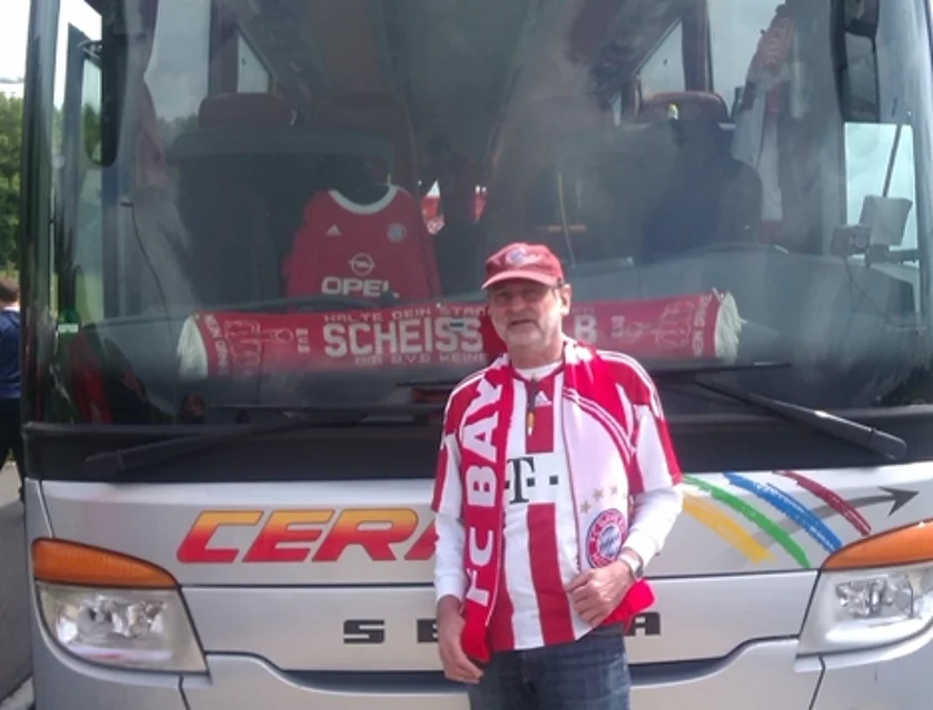 FCB CL Finale Wembley Schmidt Erwin — Foto