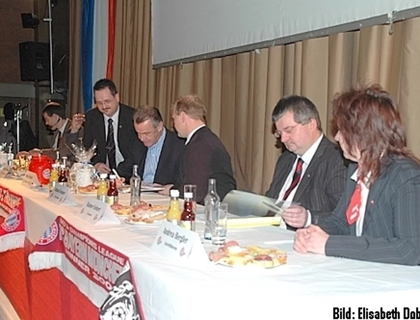Hitzfeld Besuch — Foto
