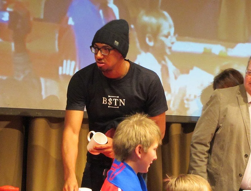 FCB Boateng Besuch — Foto