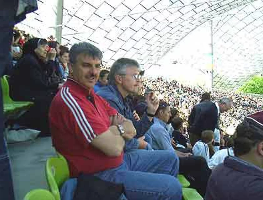 Fussballfahrt Lautern — Foto