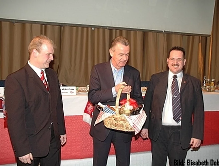 Hitzfeld Besuch — Foto