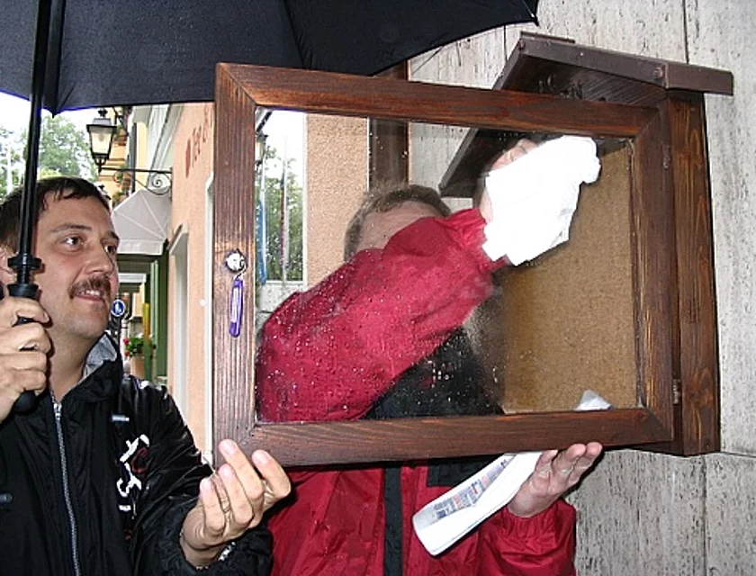 Schaukasten — Foto