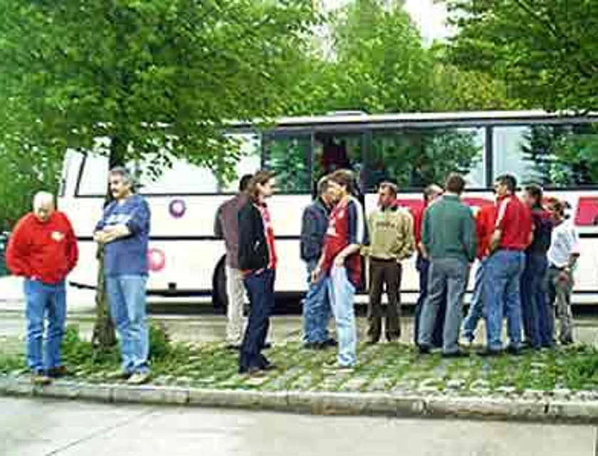 Fussballfahrt Lautern — Foto
