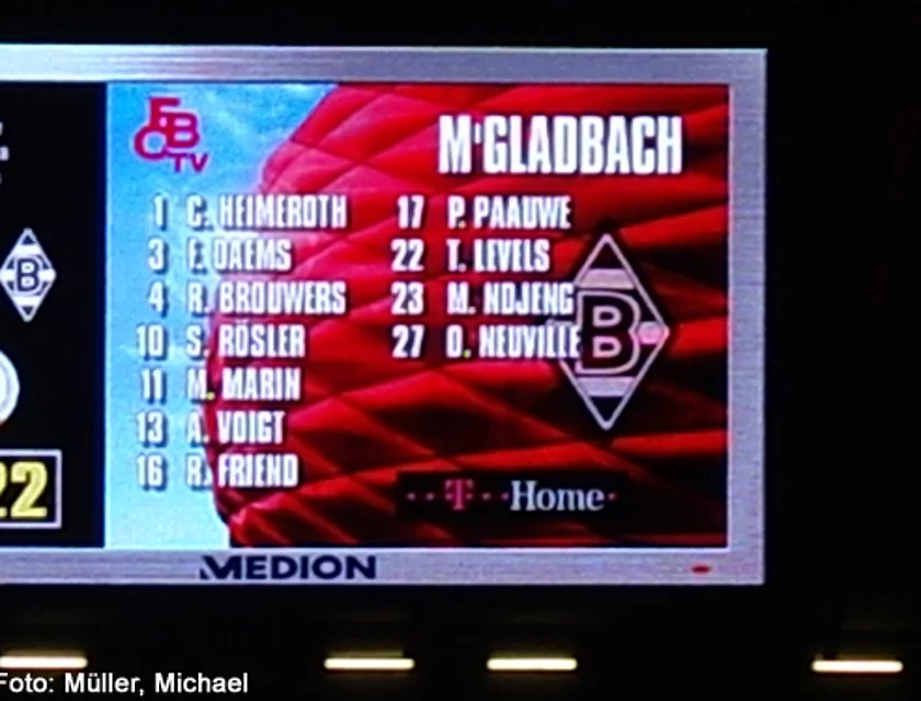FCB Gladbach DFB — Foto