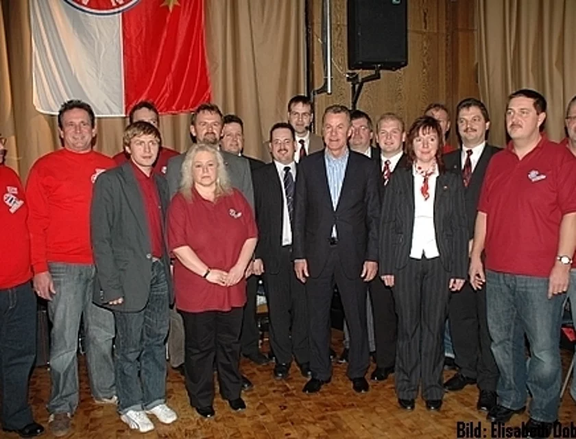 Hitzfeld Besuch — Foto
