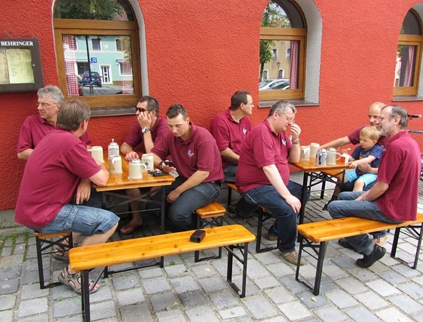 FCB Spalier Eiber — Foto